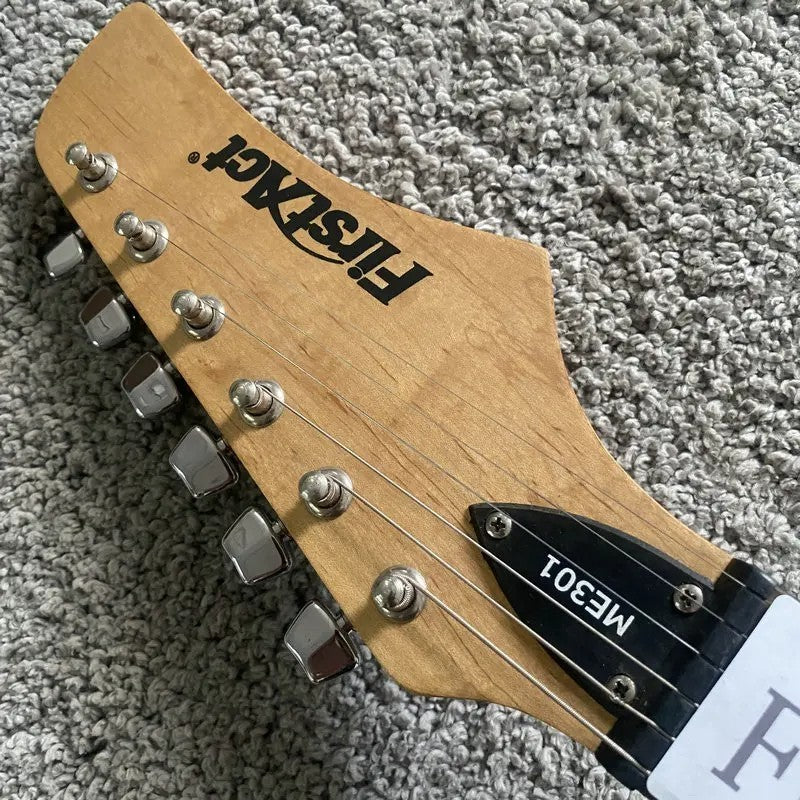 First Act Black Electric Guitar, Basswood Body, Maple Neck, Rosewood F