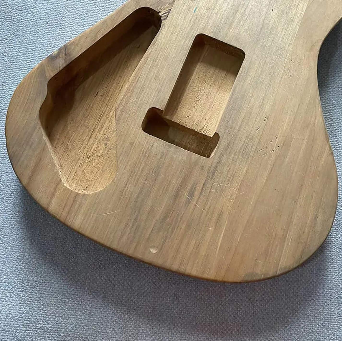 Double Cutaway Guitar DIY Project Body