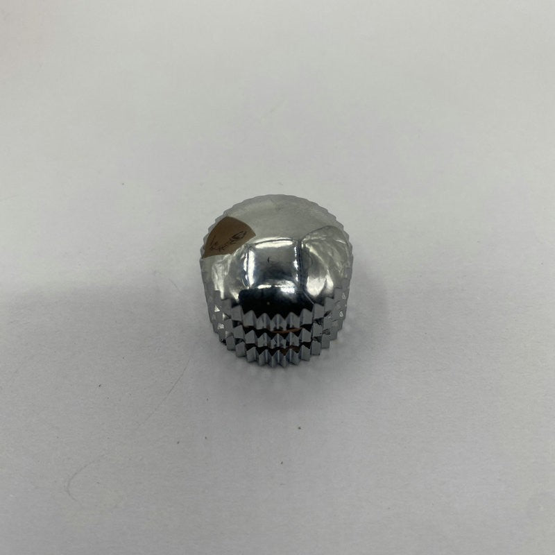 4pcs Chrome Knurled Guitar Bass Knobs Fit Jackson,Fender,Peavey,Aria,W