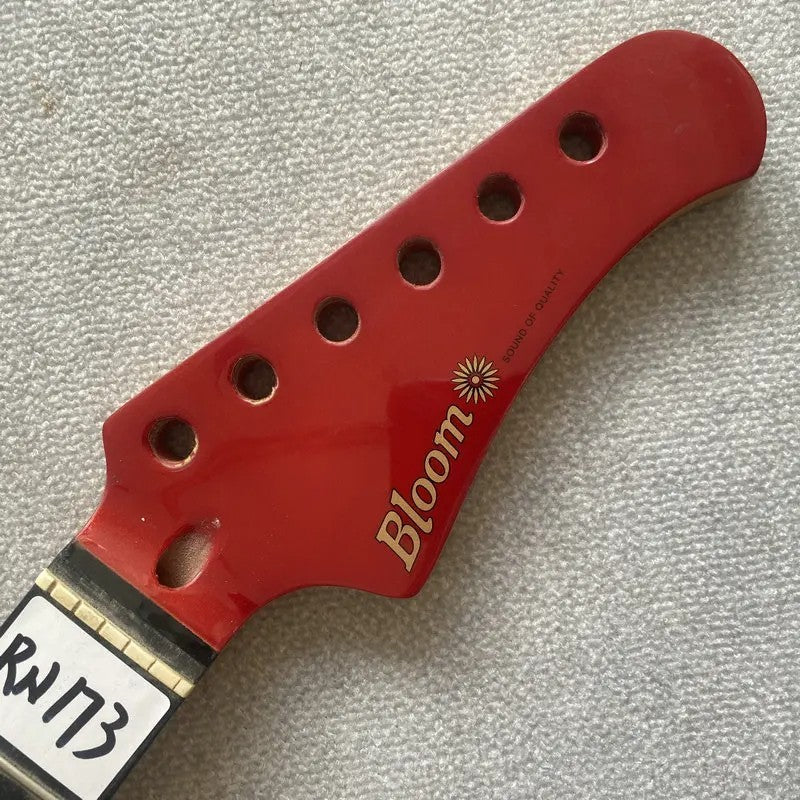 Red Guitar Maple Wood Neck, 22 Frets Rosewood Fingerboard