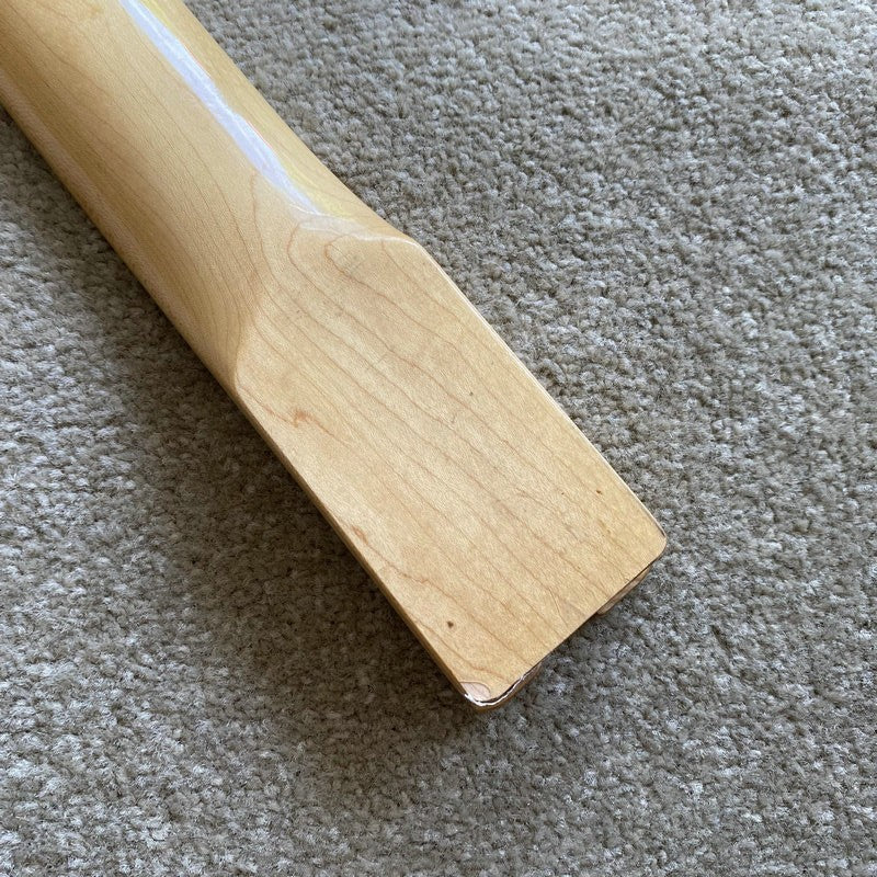 Blue Maple Wood Guitar Neck, 24 Frets Maple Fingerboard