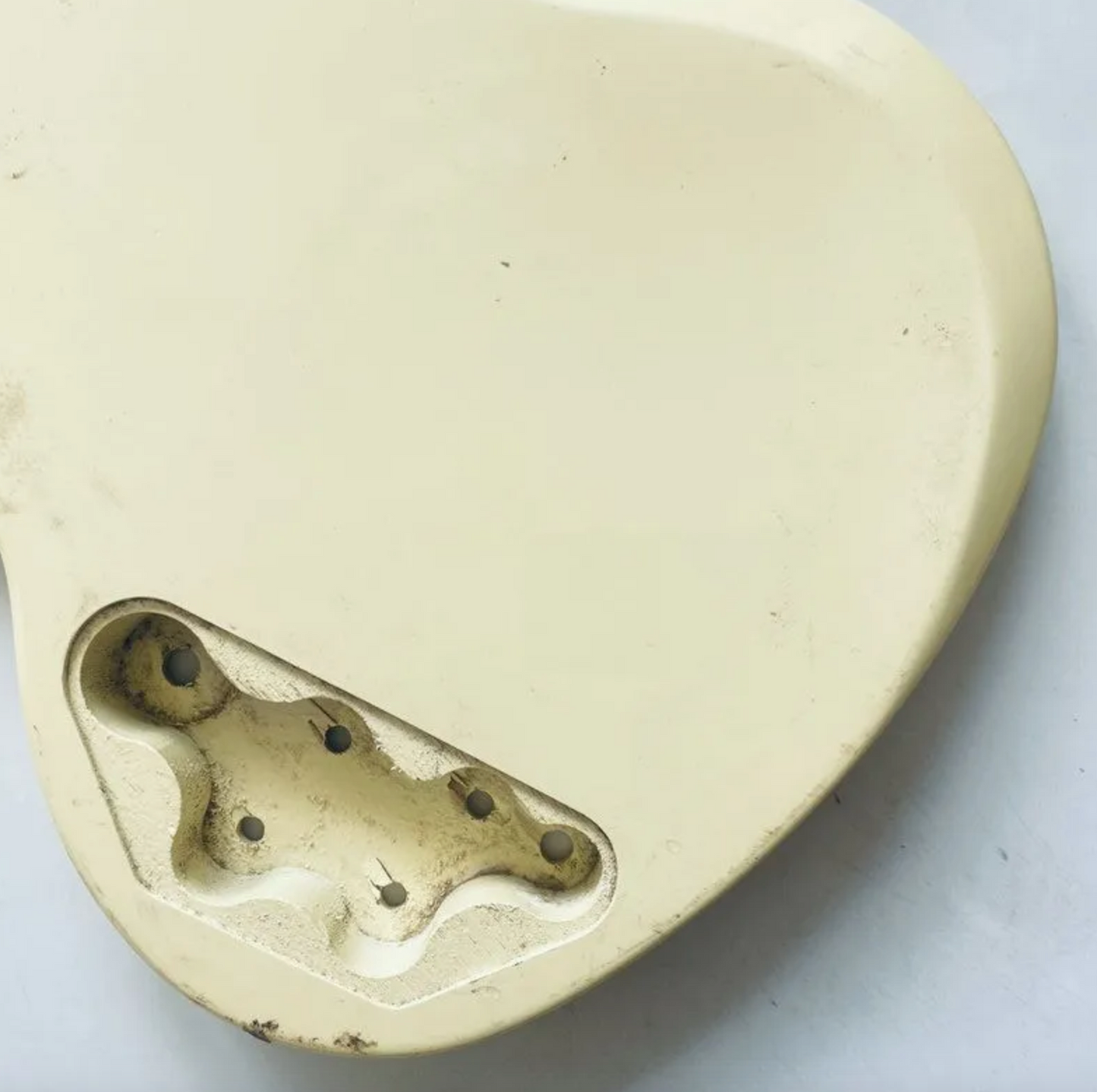 Cream White Basswood Guitar Body Fit SG Guitars DIY Project