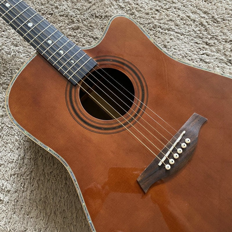 41 Inch Acoustic Guitar, Spruce Top Rosewood Sides Body, Mahogany Neck