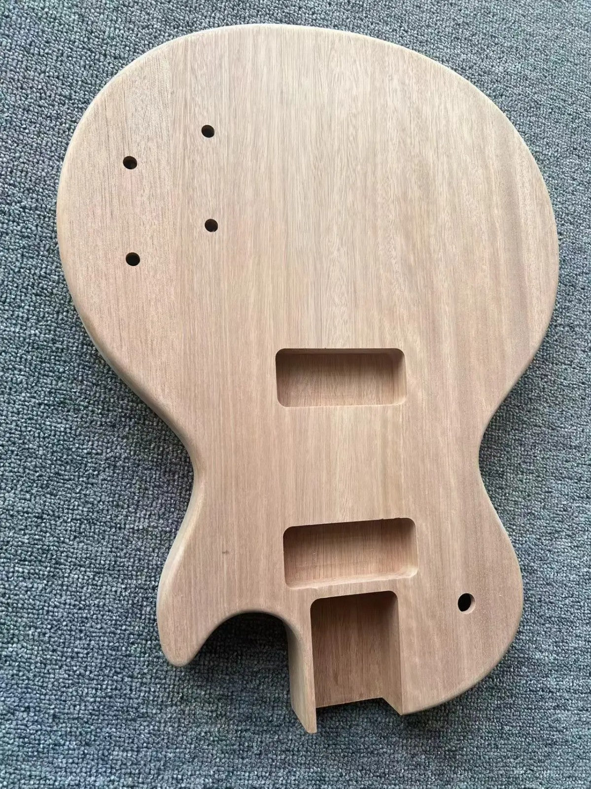 Single Cut Mahogany Guitar Body, P90s Pickups, Rosewood Fretboard Neck