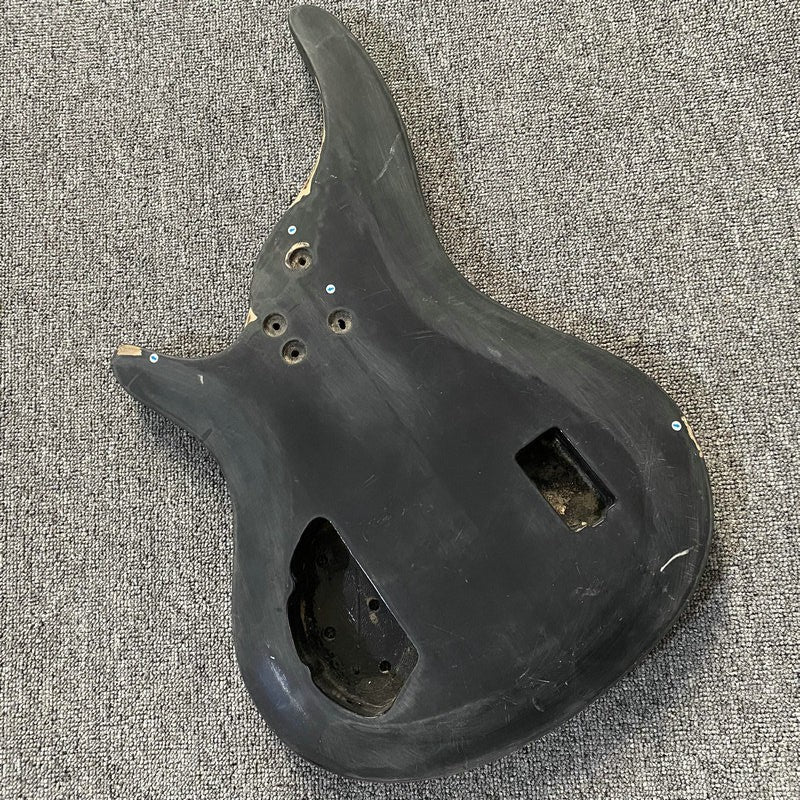 Black 4 String Bass Basswood Body
