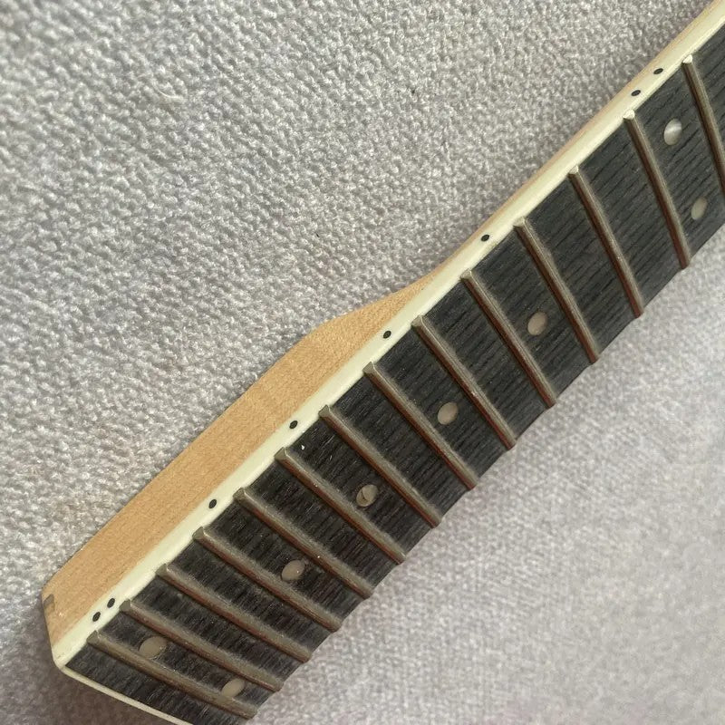Blue Harley Benton Electric Guitar Maple Neck, Rosewood Fingerboard 24