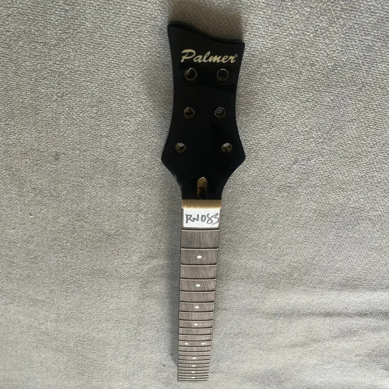 Black Electric Guitar Maple Wood Neck, 22 Frets Rosewood Fingerboard