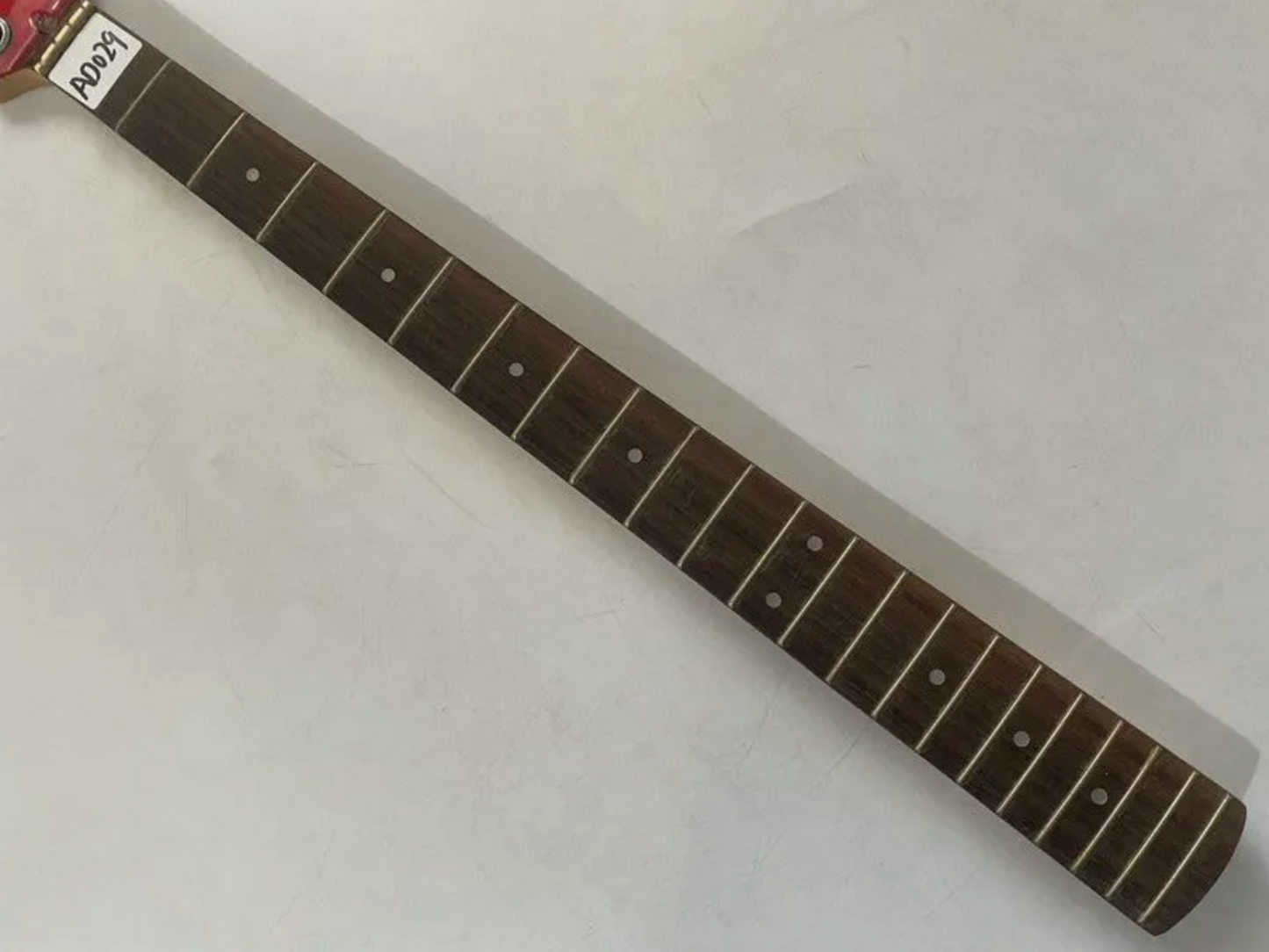 Red 4 String Bass Maple Neck, Rosewood Fingerboard 21 Frets