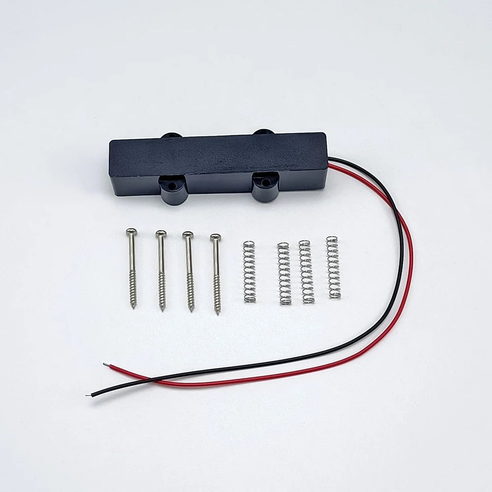 Black Closed 4 String Electric Bass Pickups Fit Precision Bass
