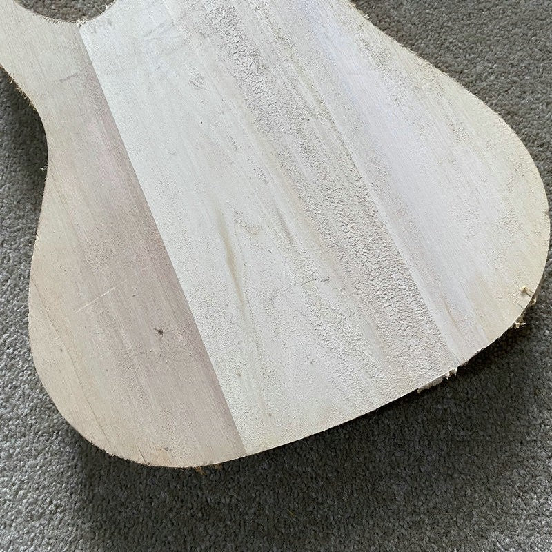 DIY Project Unfinished Basswood HS Guitar Body