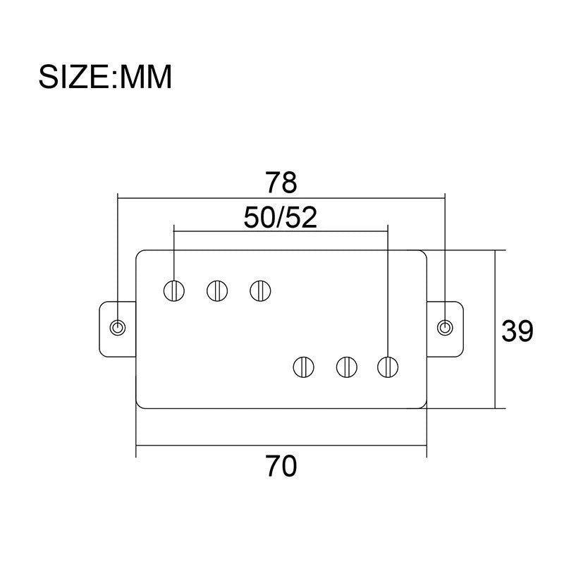 Black Guitar Neck Bridge Humbucker Pickups Fit Ibanez,Epiphone,Greco,W