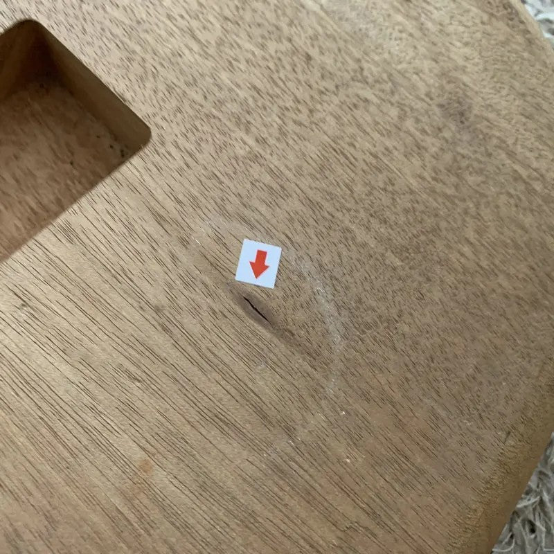 Mahogany Wood Bass Guitar Body DIY Project