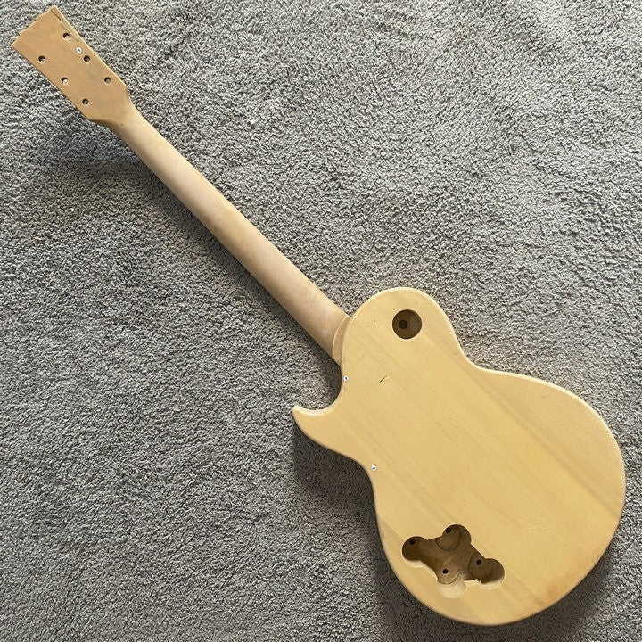 1 Set Basswood Guitar Body with Maple Neck, Rosewood Fingerboard Fit L