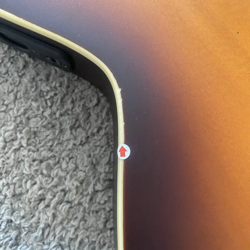 Sunburst Tagima Modena Electric Acoustic Guitar, Maple Neck Rosewood F