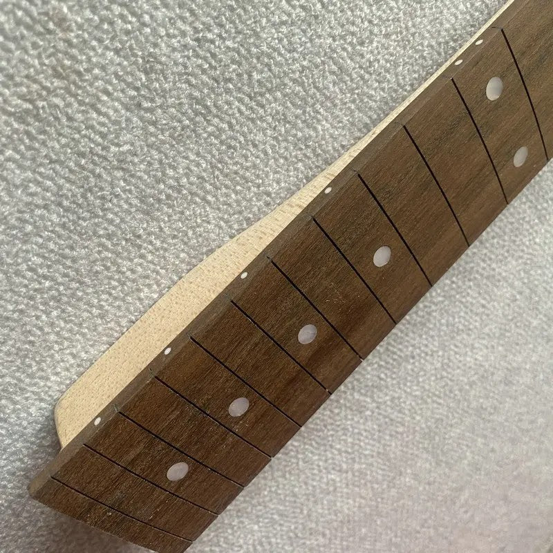 Maple Wood Electric Guitar Neck, Rosewood 22 Frets Fingerboard DIY Pro