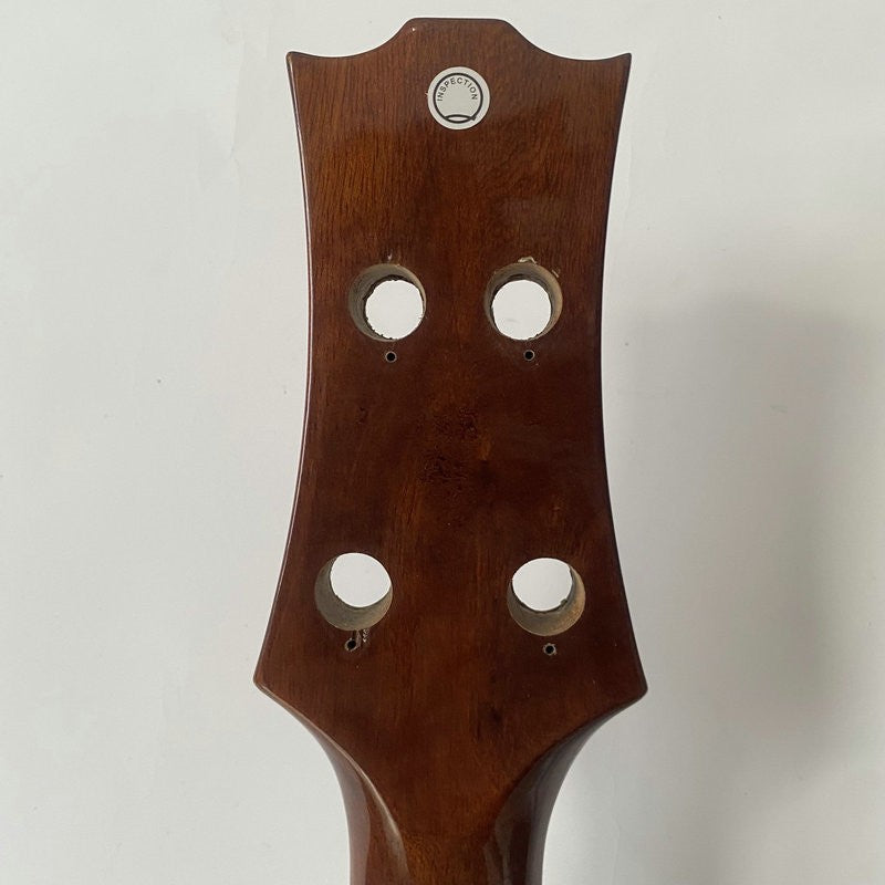 DIY 4 String Acoustic Electric Bass Spruce Plywood Body with Mahogany