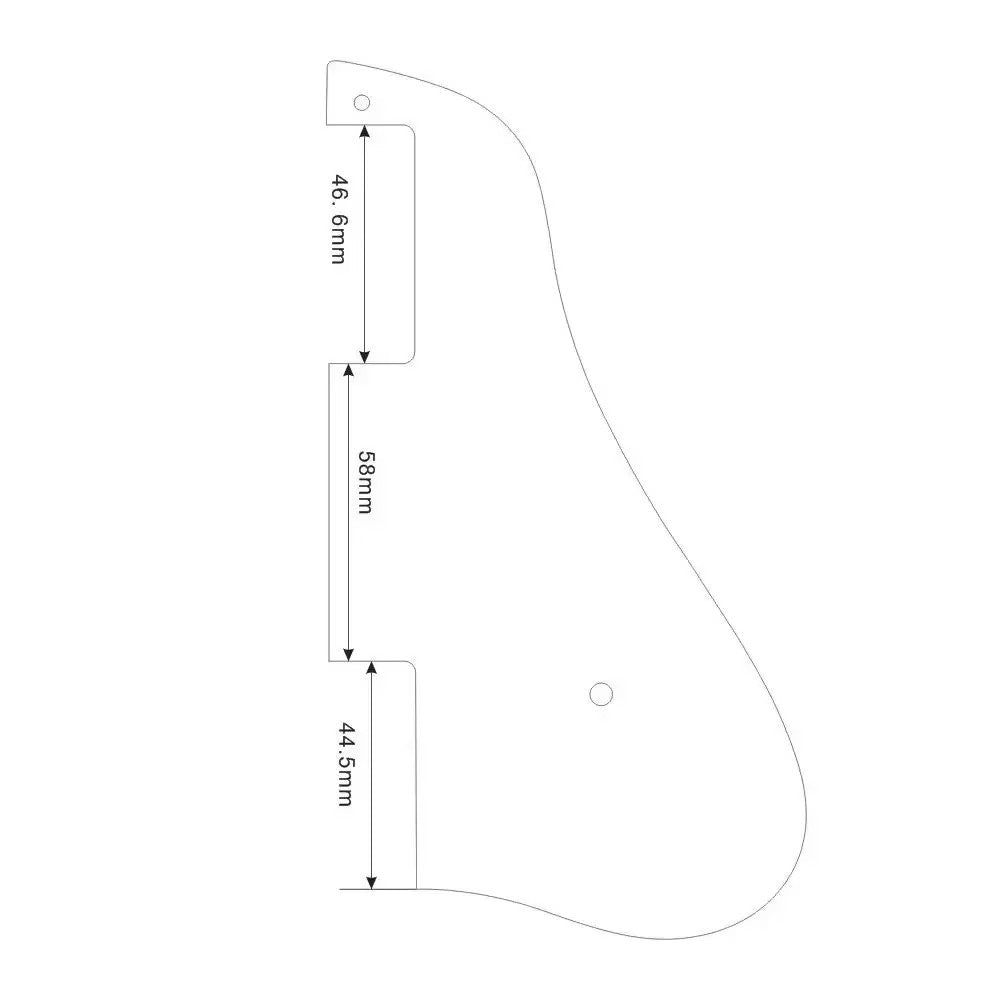Tortoise Shell Epiphone Guitar Pickguard Scratch Plate Fit Epiphone ES