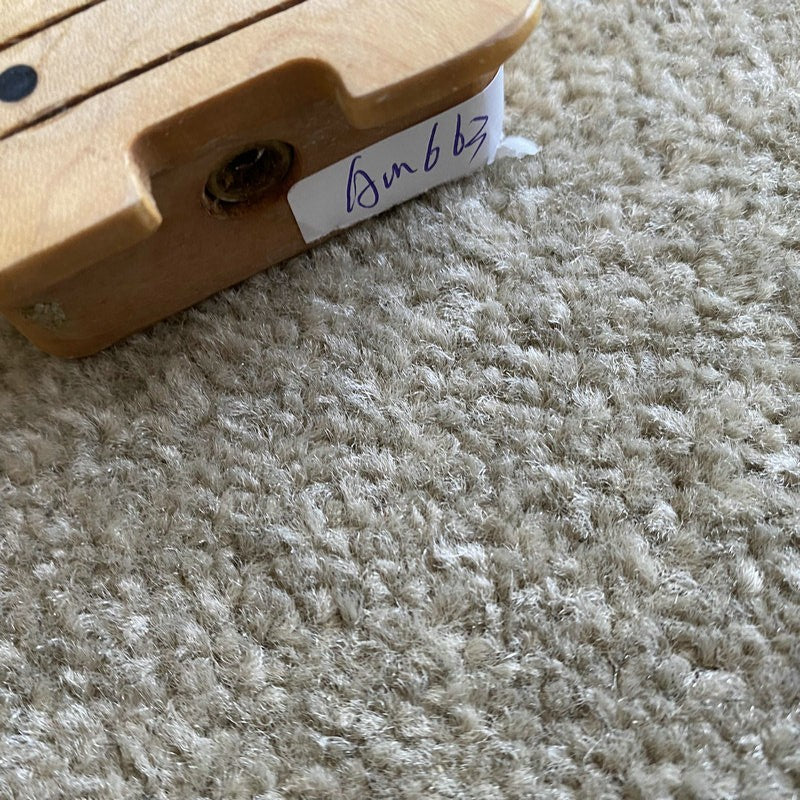 Blue Maple Wood Guitar Neck, 24 Frets Maple Fingerboard