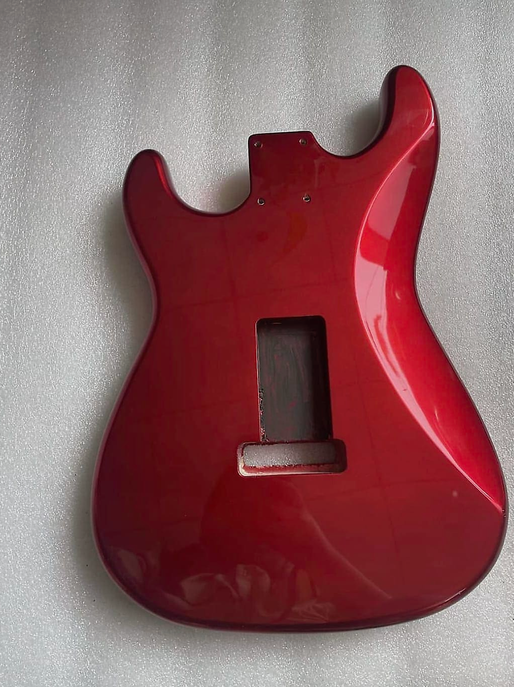 Metallic Red Alder Wood Guitar Body Fit Stratocaster ST