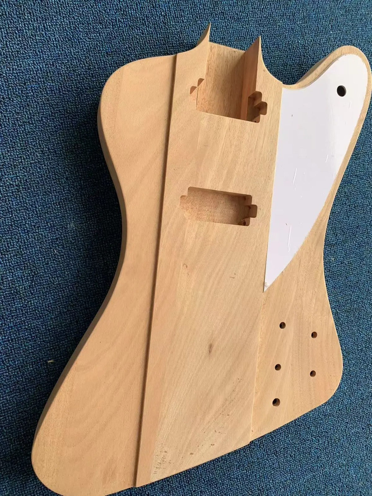 Unfinished DIY Project Firebird Guitar Kit - Mahogany Body and Neck