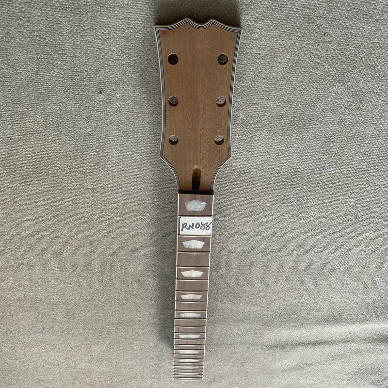 Unfinished Maple Wood Electric Guitar Neck, 22 Frets Rosewood Fingerbo