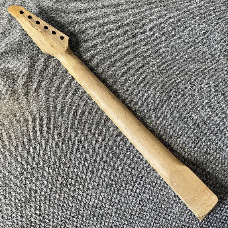 Dame Red Electric Guitar Maple Neck, 24 Frets Rosewood Fingerboard