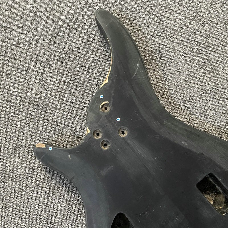 Black 4 String Bass Basswood Body