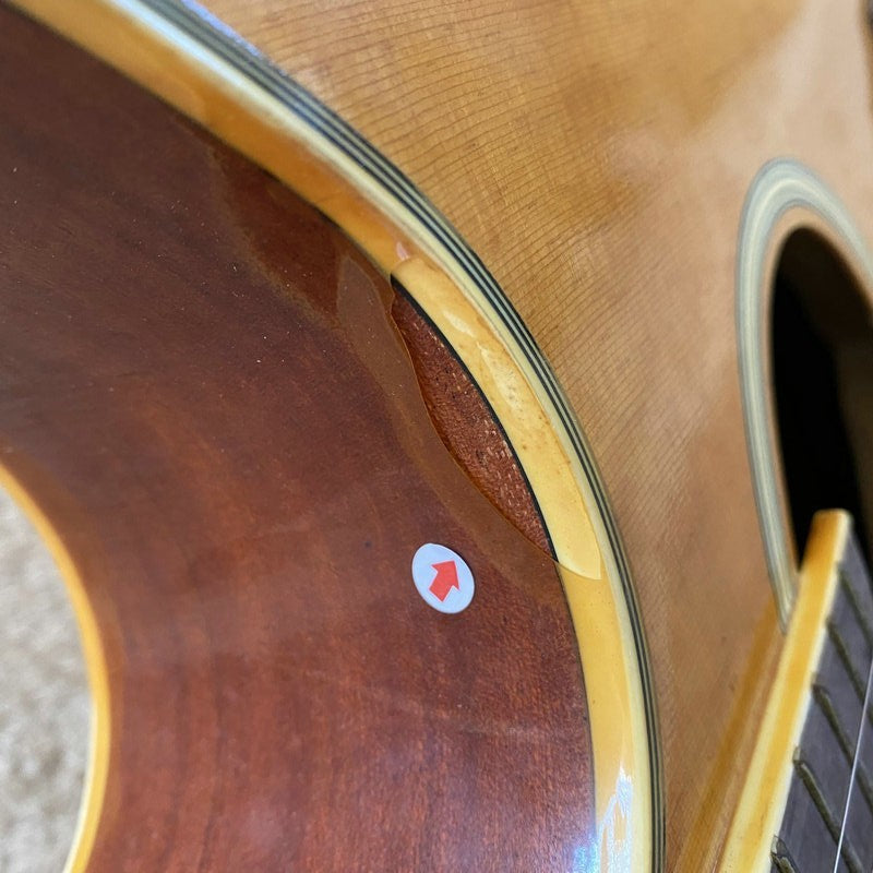 Sakura 40 Inch Acoustic Guitar, Mahogany Body and Neck, Rosewood Finge
