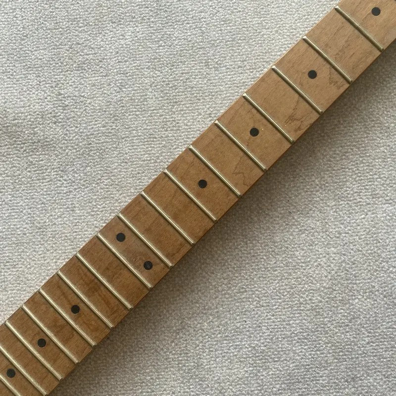 Roasted Maple Wood Electric Guitar Neck, 22 Frets Fretboard