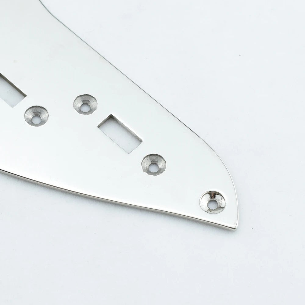 Nickel Guitar Control Switches Plate Fit Jaguar Guitars
