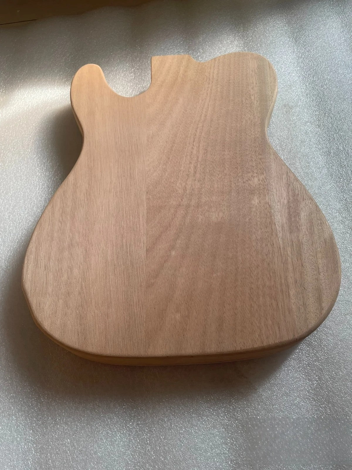 Tiger Maple Top Mahogany Wood Guitar Body Fit Telecaster Tele