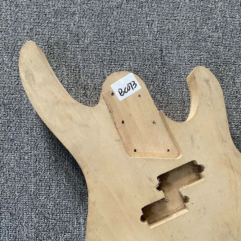 Basswood Unfinished 4 String Electric Bass Guitar Body