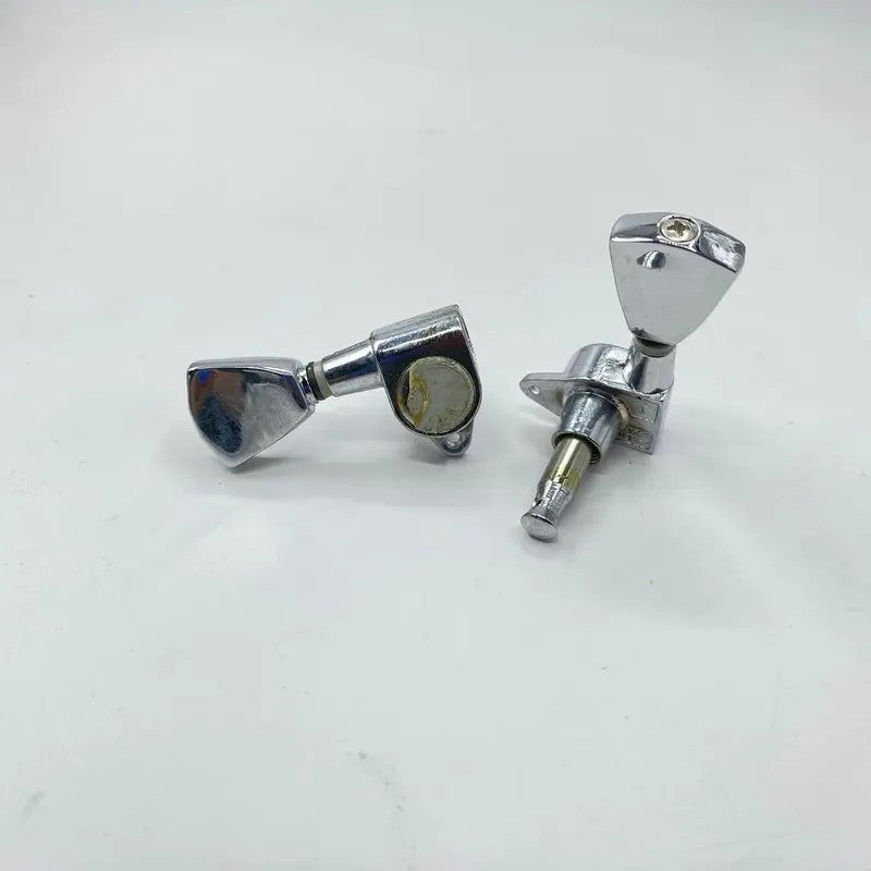 3R/3L Chrome Guitar Tuning Pegs Machines Fit Rogue,Washburn,Peavey,Epi