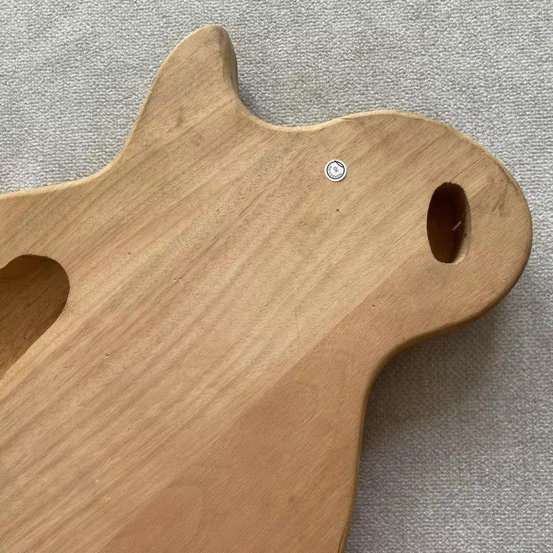 Tiger Maple Top Mahogany Wood Guitar Body Fit LP Les Paul DIY Project