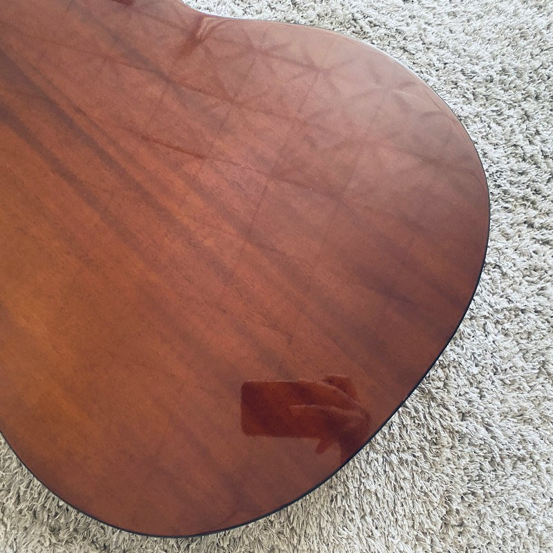 Luna Acoustic Guitar, Mahogany Plywood Body, Rosewood Fingerboard Neck