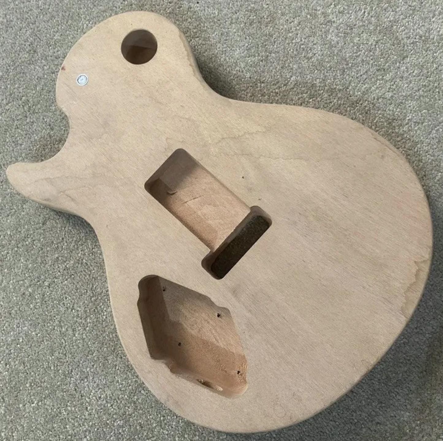 Quilted Maple Top Single Cut Guitar Mahogany Body Fit Les Paul LP