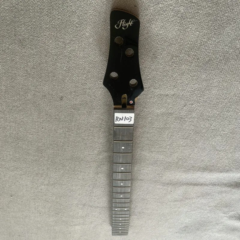 Black 22 Frets Rosewood Fingerboard 4 String Bass Maple Neck