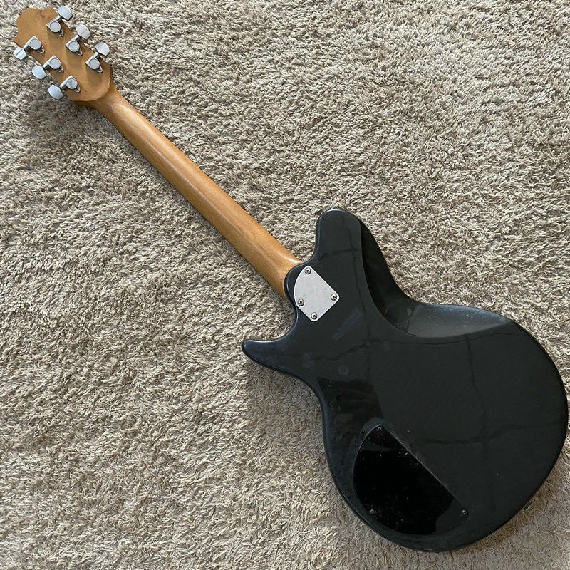 Orange Guitar, ABS Frosted Top Basswood Body, Maple Neck Fit Les Paul