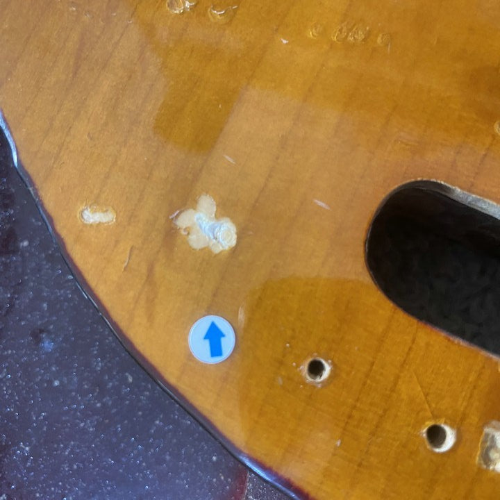 Sunburst Solid Basswood Body with Maple Neck DIY Project Kit
