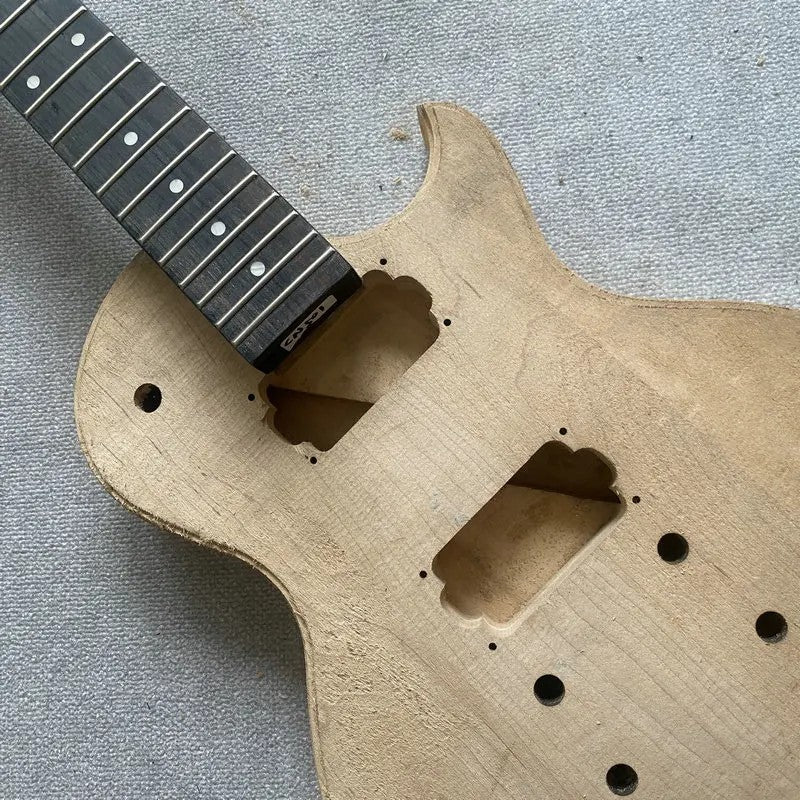 Harley Benton Guitar Basswood Body with Maple Neck Fit Les Paul LP DIY