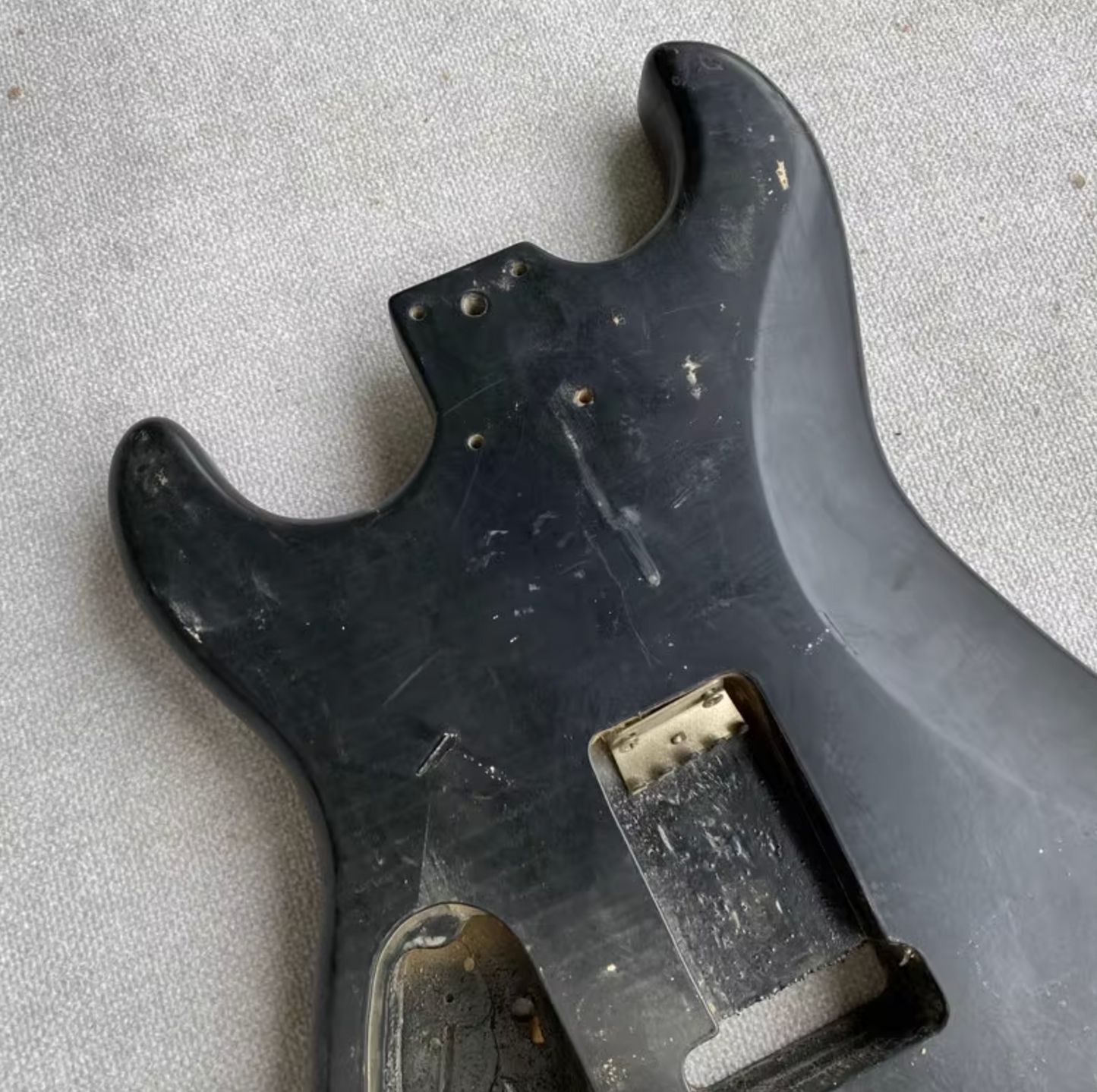 HSS Skull Head Top Guitar Basswood Body DIY Project