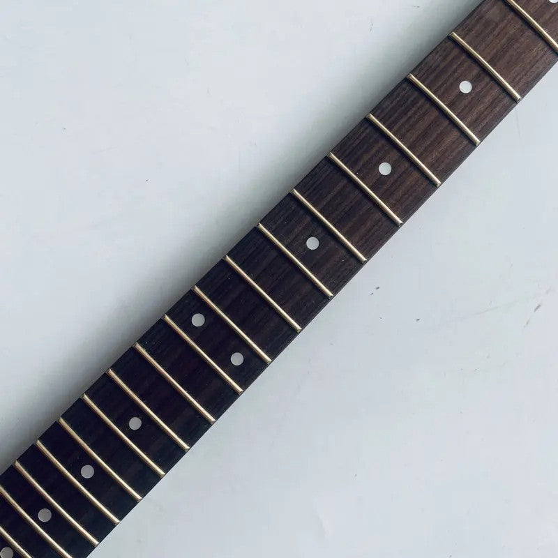 Wenge Wood Custom Guitar Maple Wood Neck, 22 Frets Fingerboard