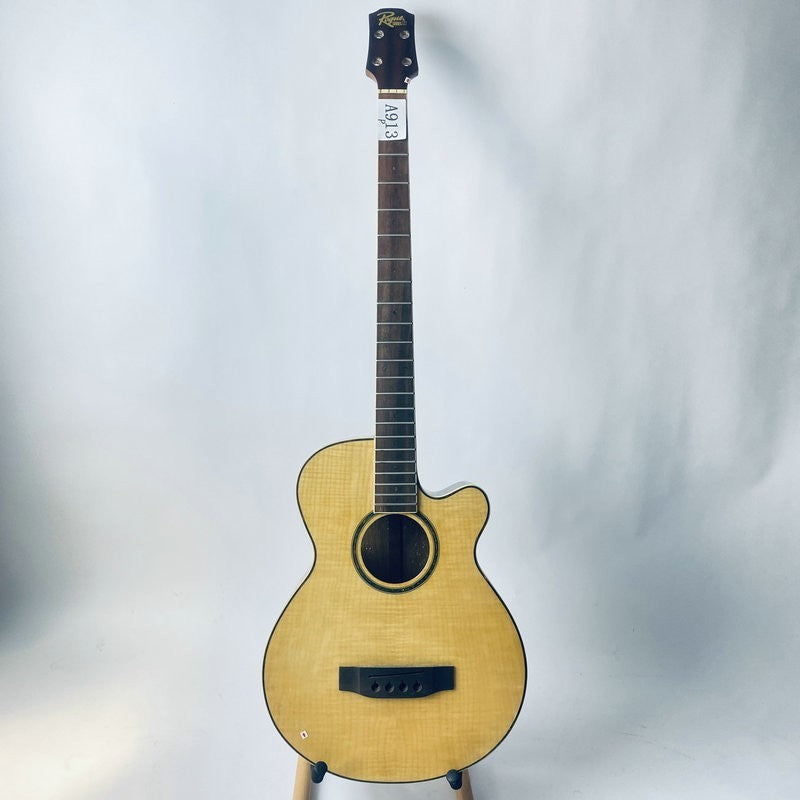 Rogue 4 String Acoustic Bass Spruce Plywood Top Body, Mahogany Neck Se