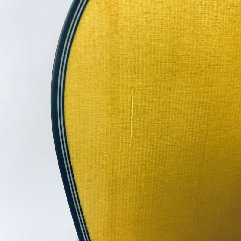 Yellow Black 41 Inch Acoustic Guitar, Mahogany Plywood Body Rosewood F