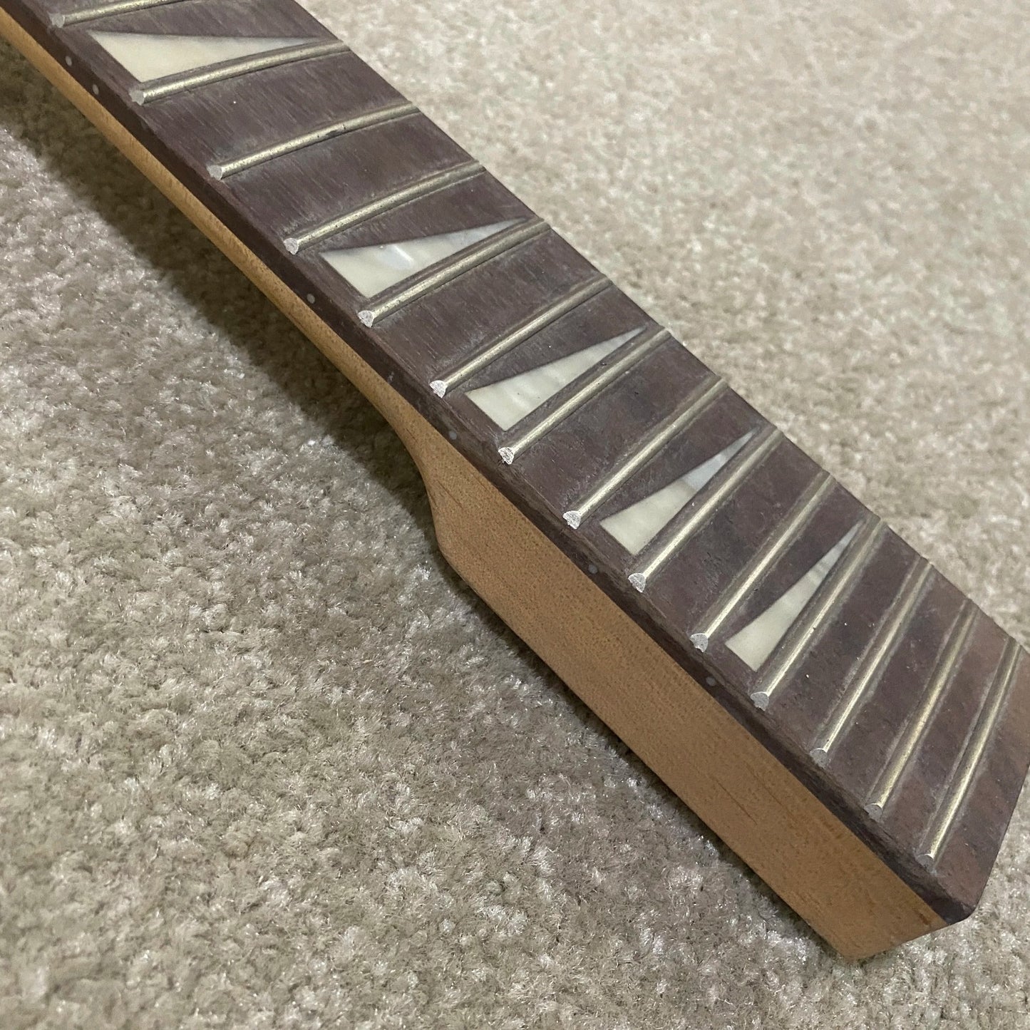 Maple Wood Guiter Neck, Rosewood Fingerboard Fretboard 24 Frets
