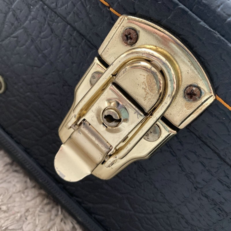 Black Banjo Leather Hard Case