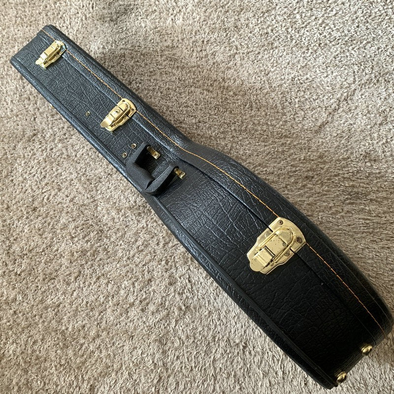 Black Banjo Leather Hard Case