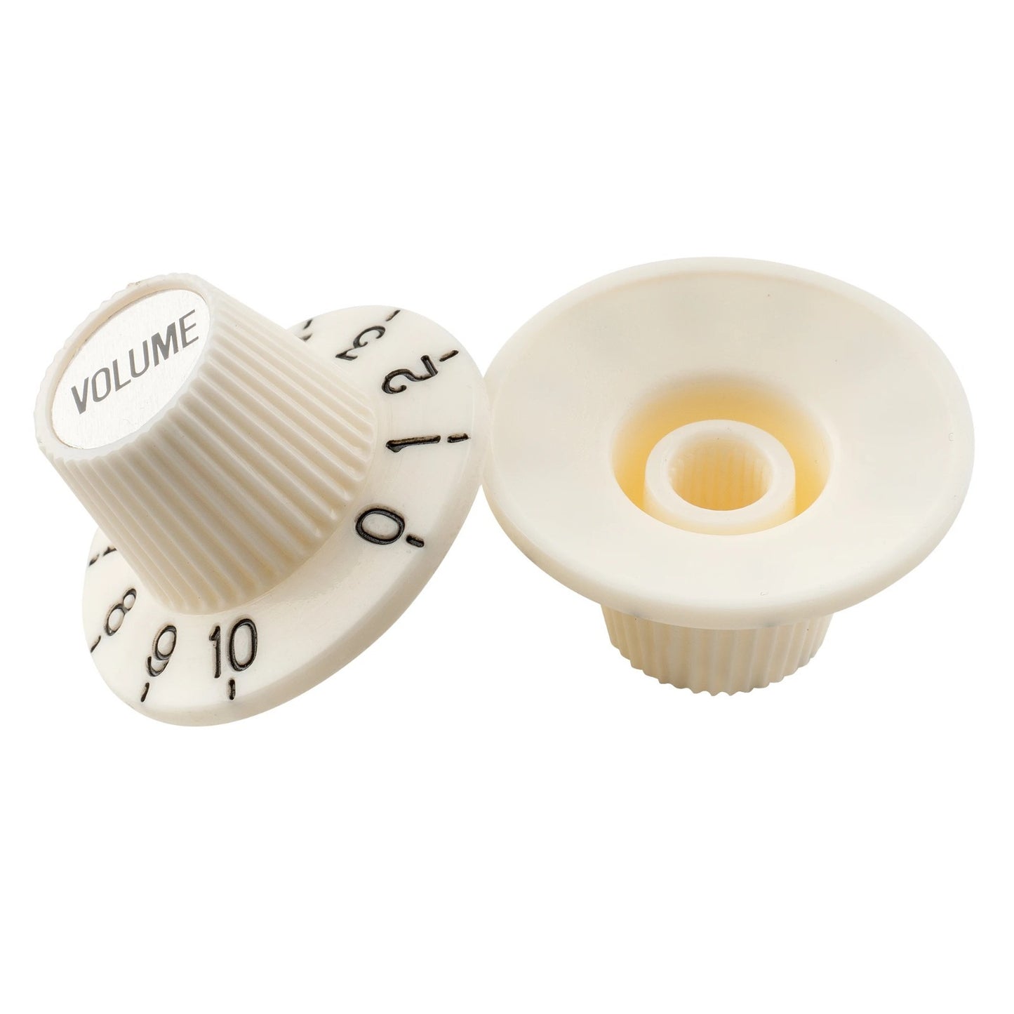 4pcs Aged White Guitar Top Hat Volume Tone Knobs Fit Ibanez,Epiphone,F