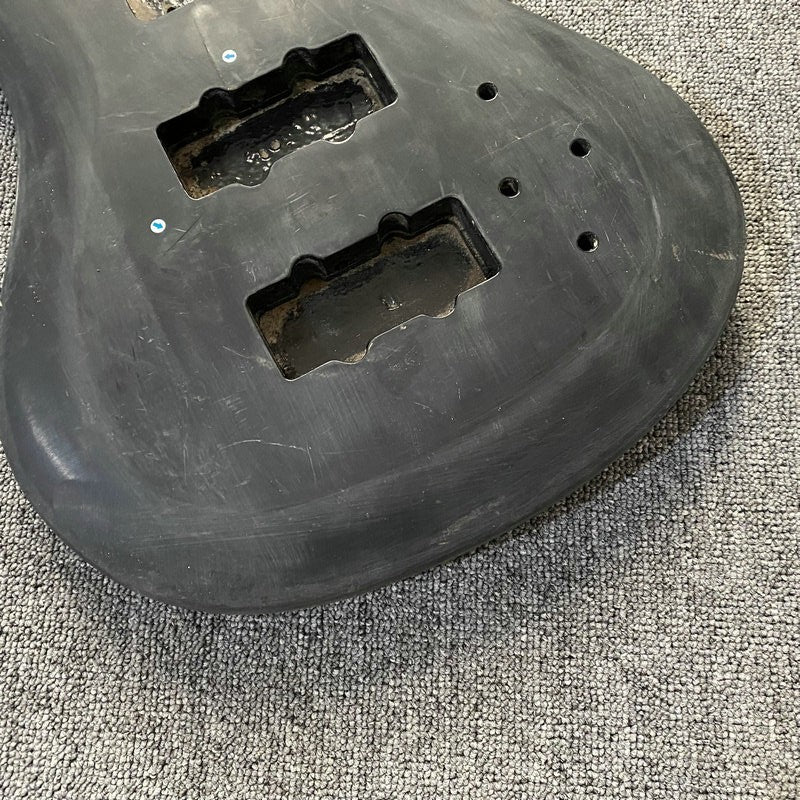 Black 4 String Bass Basswood Body