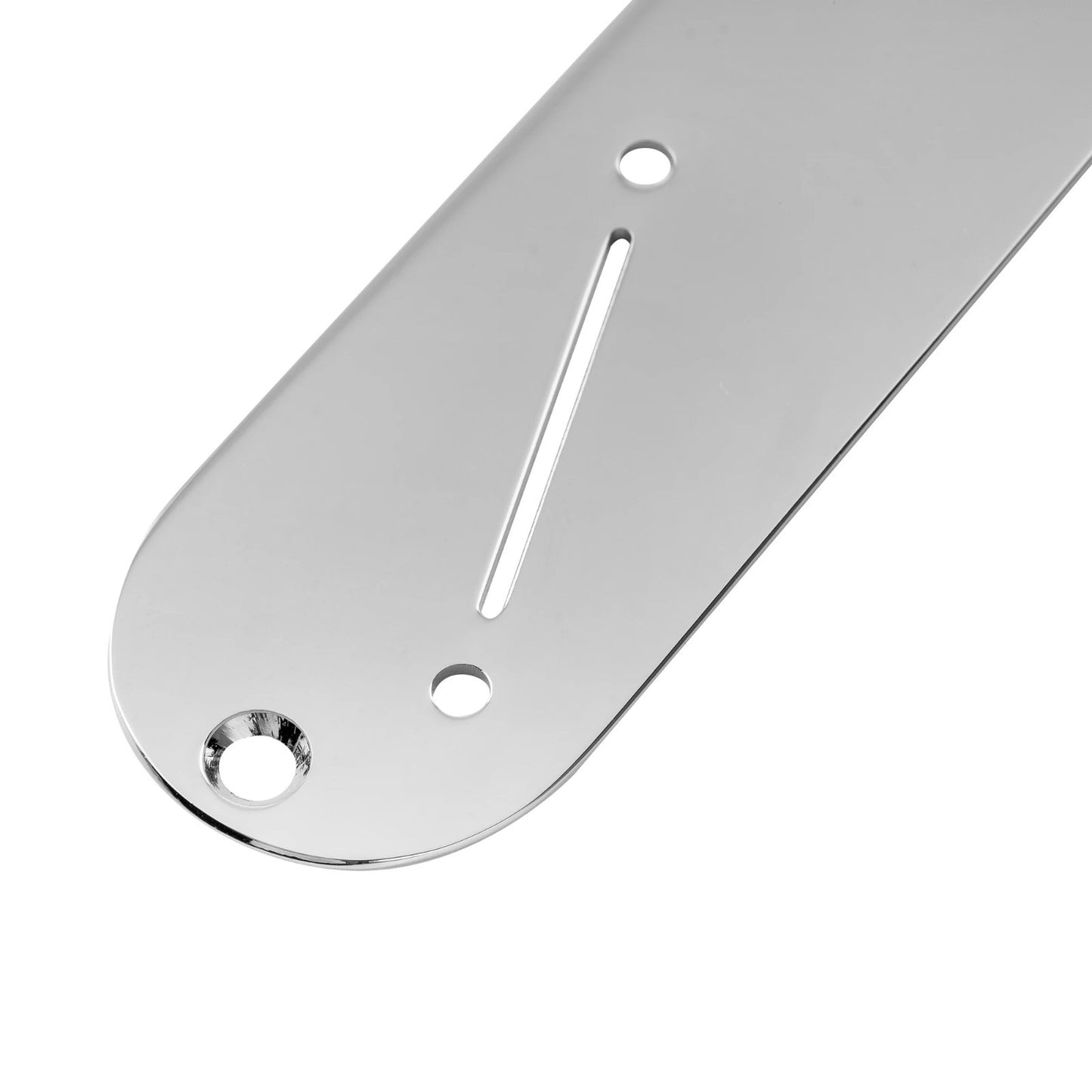 Chrome Electric Guitar Control Plate with Narrow Pots Hole Spacing Fit